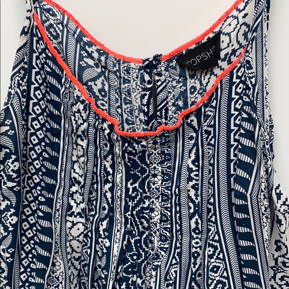 Topshop Mediterranean Print Sundress - Picture 2 of 3